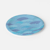 Abstract patroon papieren bordje (Gekanteld)