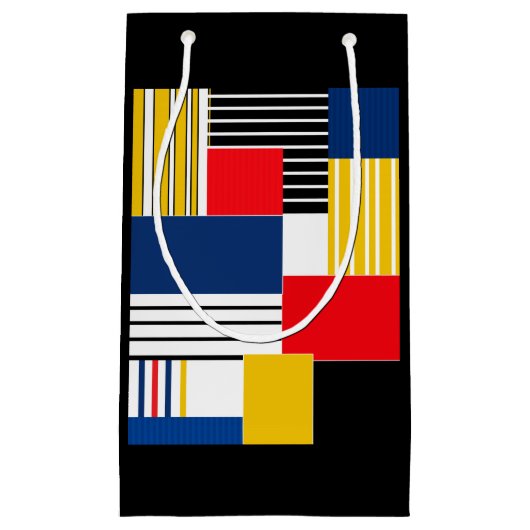 Abstract patroon . Patchwork . Klein Cadeauzakje (Voorkant)