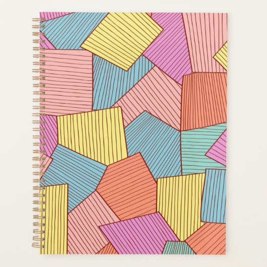 Abstract patroon planner (Voorkant)