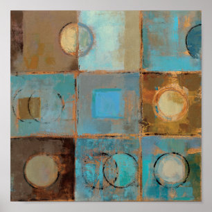 Abstract patroon poster