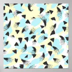 Abstract patroon poster