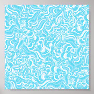 Abstract patroon poster