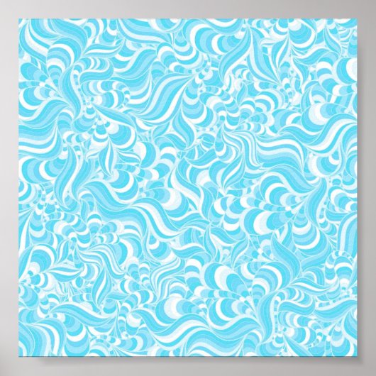 Abstract patroon poster (Voorkant)