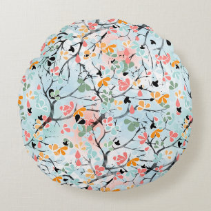 Abstract patroon rond kussen