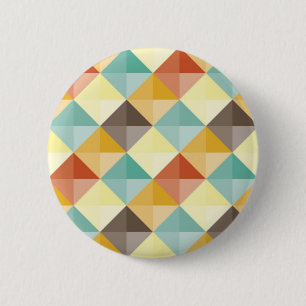 Abstract patroon ronde button 5,7 cm