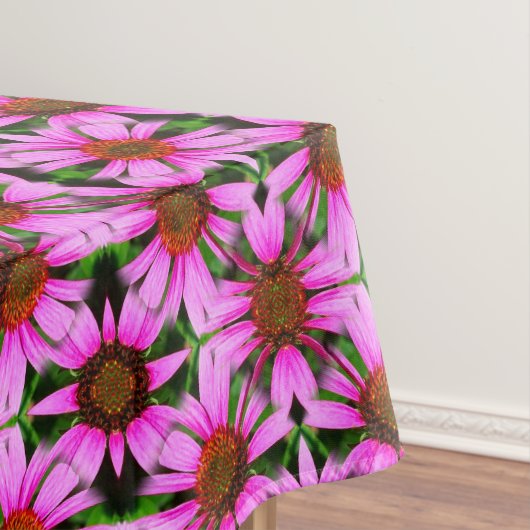 Abstract patroon roze Daisy Flowers Tafelkleed (Voorbeeld)