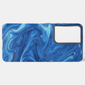 Abstract patroon samsung galaxy hoesje (Linkerkant)
