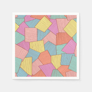 Abstract patroon servet