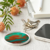 abstract patroon. sleutelhanger (Zijkant)