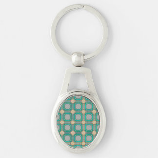 abstract patroon sleutelhanger