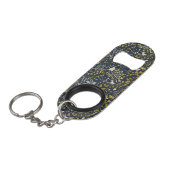 Abstract  patroon sleutelhanger flessenopener (Voorkant Gekanteld)