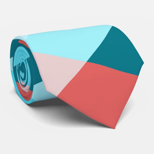 ABSTRACT PATROON STROPDAS (Opgerold)