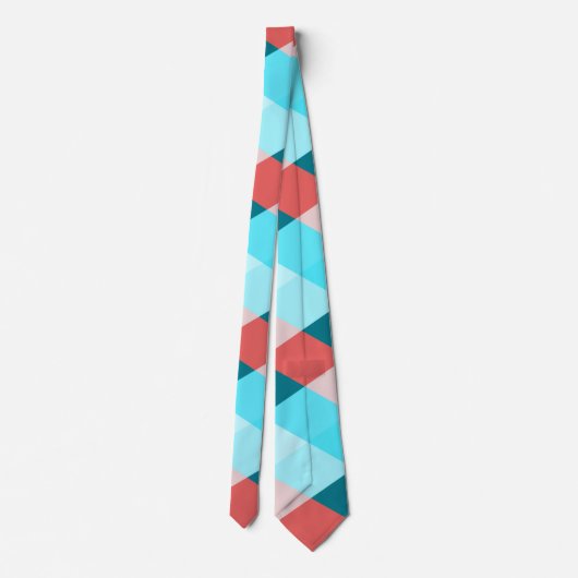 ABSTRACT PATROON STROPDAS (Achterkant)