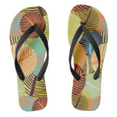 Abstract patroon teenslippers (Voetbed)