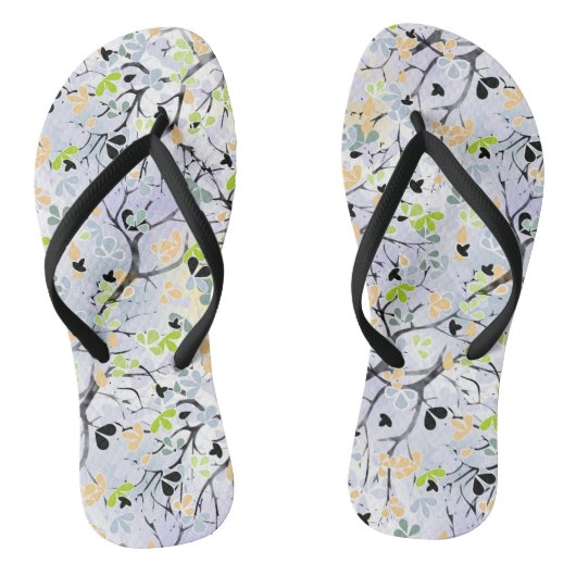 Abstract patroon teenslippers (Voetbed)