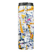 Abstract patroon thermosbeker (Achterkant)