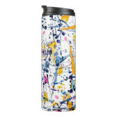 Abstract patroon thermosbeker (Geroteerd rechts)