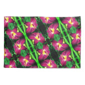 Abstract patroon tijdens dagvlucht sluiten kussensloop (Achterkant)