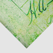 Abstract patroon tissuepapier (Detail)
