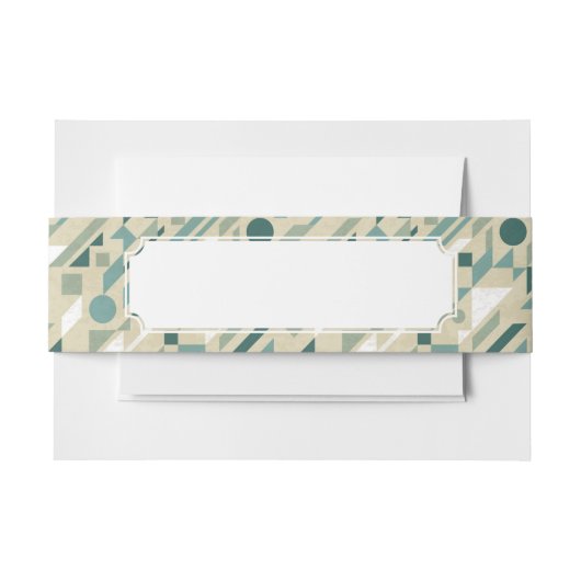 Abstract patroon uitnodigingen wikkel (Voorkant Voorbeeld)