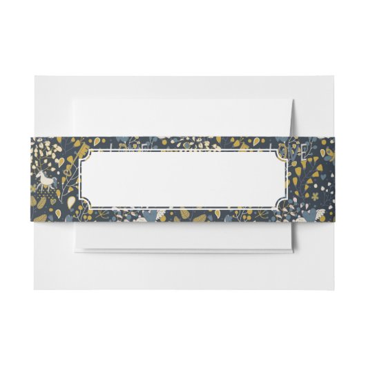 Abstract  patroon uitnodigingen wikkel (Voorkant Voorbeeld)