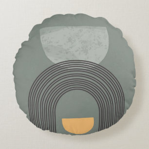 Abstract patroon van bohemen rond kussen