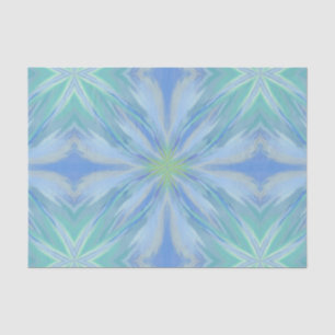 Abstract patroon van de Waterverf van Seaside Flor Tissuepapier