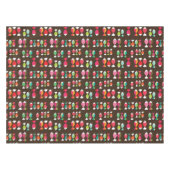 Abstract patroon van retrovis onder water 2 tafelkleed (Voorkant (Horizontaal))