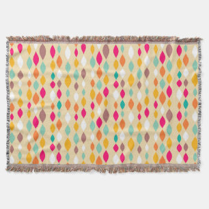 Abstract patroon van stijl Retro Deken