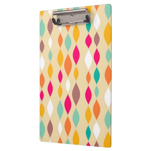 Abstract patroon van stijl Retro Klembord (Links)