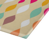 Abstract patroon van stijl Retro Snijplank (Hoek)