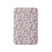 Abstract patroon van verbindingscirkels badmat (Voorkant Verticaal)