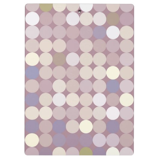 Abstract patroon van verbindingscirkels klembord (Achterkant)