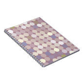 Abstract patroon van verbindingscirkels notitieboek (Rechterzijde)