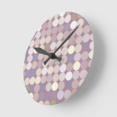 Abstract patroon van verbindingscirkels ronde klok (Hoek)