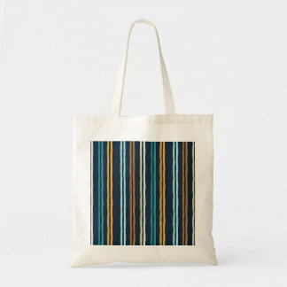Abstract patroon van verticale lijnen tote bag
