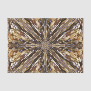 Abstract patroon van zaadkralen tissuepapier