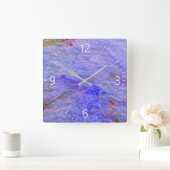 Abstract patroon vierkante klok (Huis)