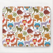 Abstract patroon voor kinderen en dieren muismat (Voorkant)