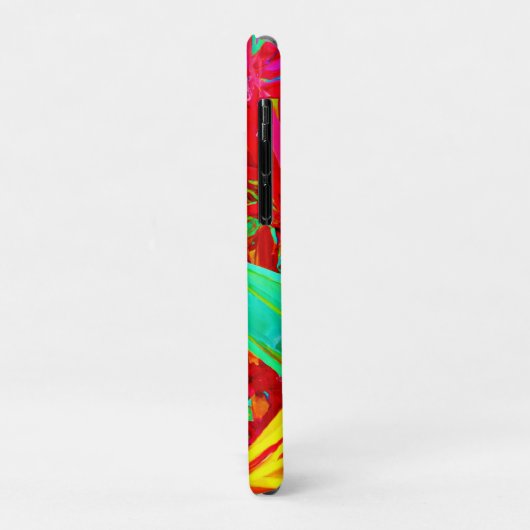 Abstract patroon voor levendige kleuren Case-Mate iPhone case (Achterkant/links)