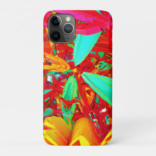 Abstract patroon voor levendige kleuren iPhone 11 pro hoesje