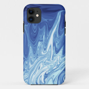 abstract patroon waterverf iPhone 11 hoesje
