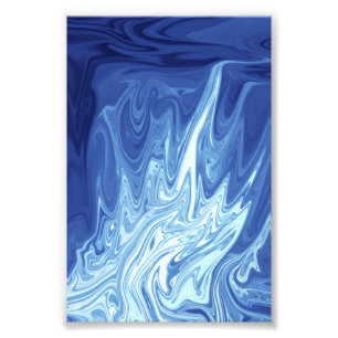 abstract patroon waterverf foto afdruk