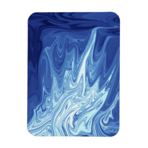 abstract patroon waterverf magneet