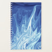 abstract patroon waterverf planner (Voorkant)