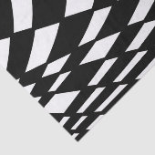 Abstract patroon - zwart-wit. tissuepapier (Detail)