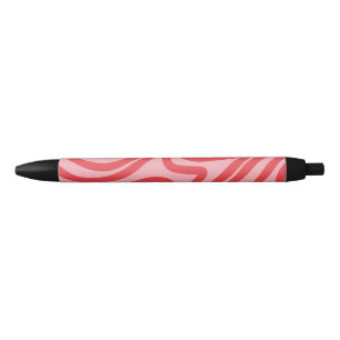abstract patroon zwarte inkt pen