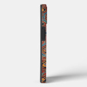 Abstract patroonontwerp Case-Mate iPhone case (Achterkant / Rechts)