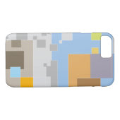 Abstract patroonontwerp Case-Mate iPhone case (Achterkant (Horizontaal))