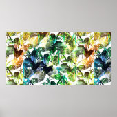 Abstract patroonontwerp met levendige kleuren poster (Voorkant)